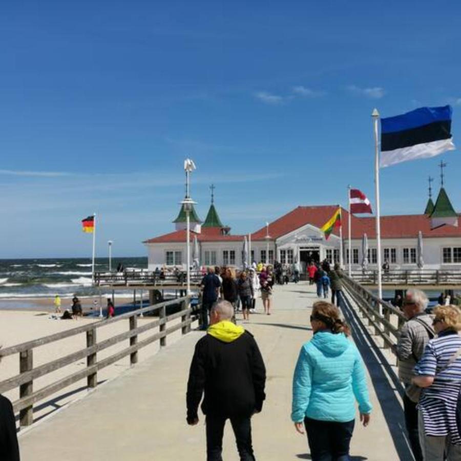 Schoene Geraeumige Ferienwohnung Am Park Heringsdorf Zewnętrze zdjęcie
